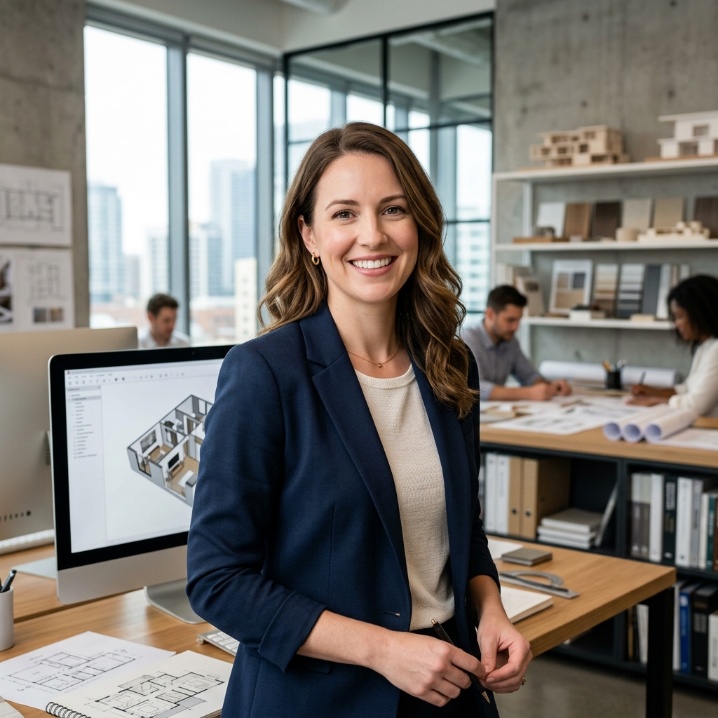 Sarah Jenkins, Lead Interior Architect
