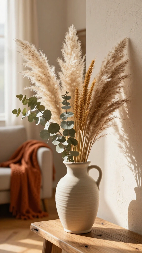 Build a dried botanical display