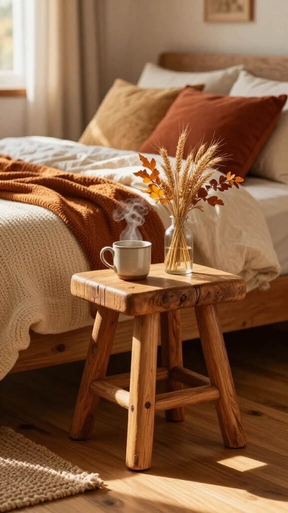Add rustic wooden touches