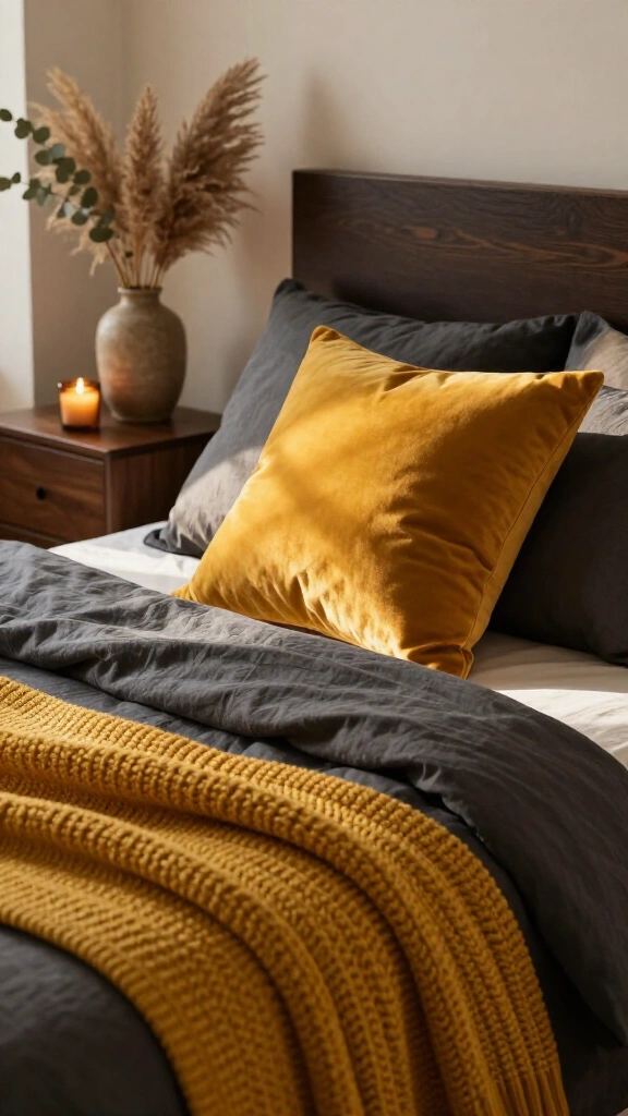 Layer golden ochre accessories