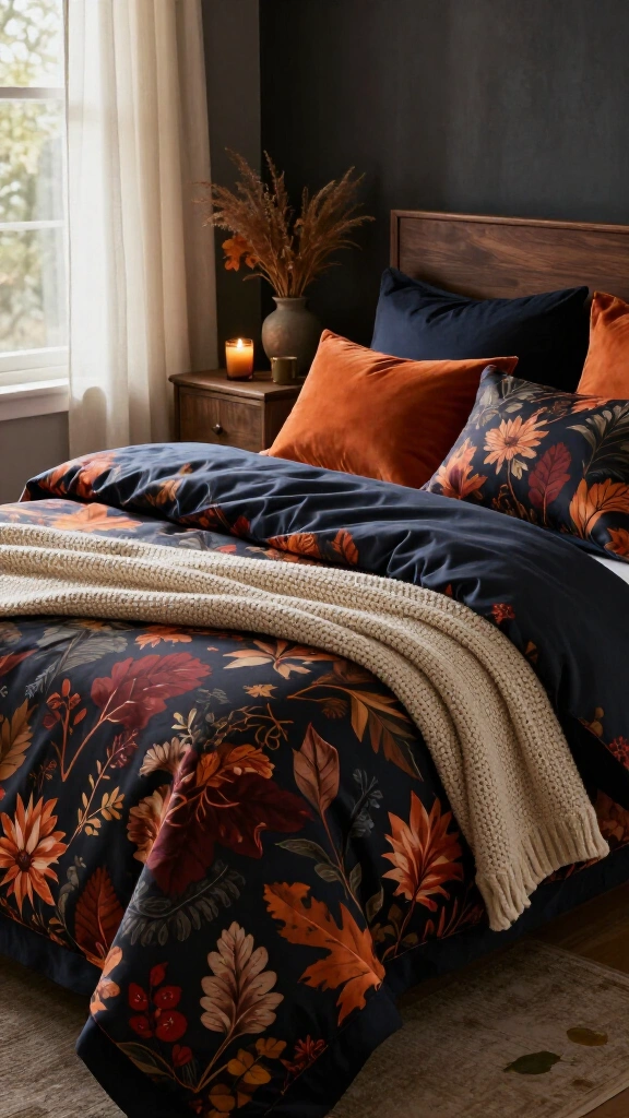 Moody floral botanical print set