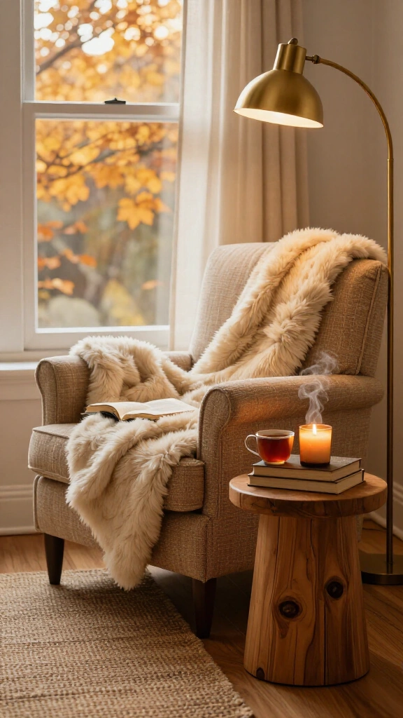 Create a cozy reading nook