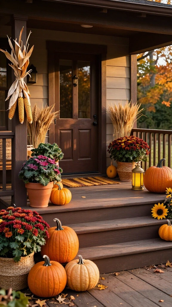 Cohesive fall color palette planning