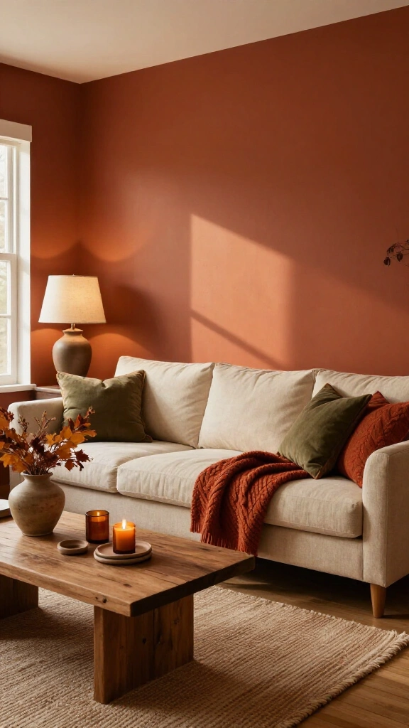 Use earthy, nature-inspired color on your walls