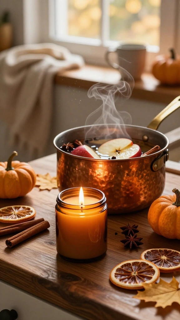 Infuse rooms with spiced autumn fragrances