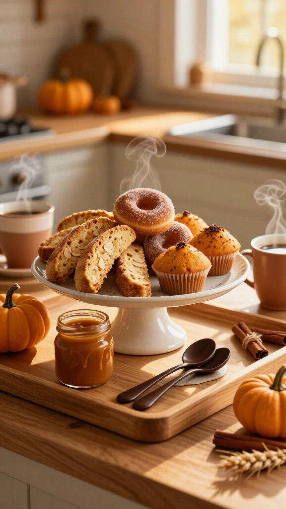 The "treat yourself" fall coffee and dessert bar