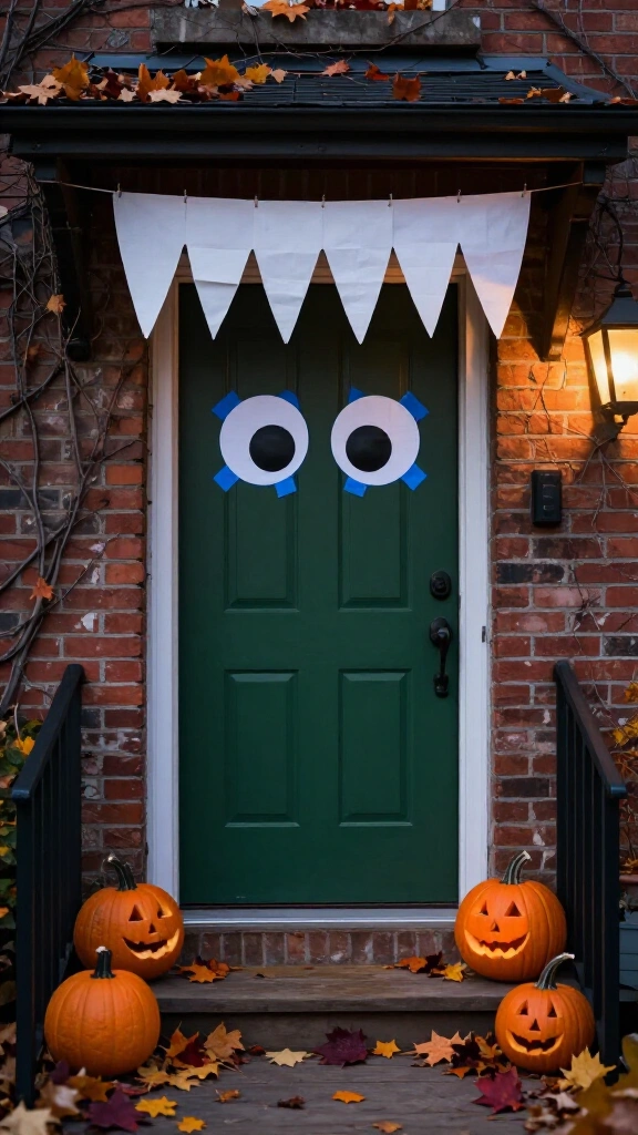 Monster front door