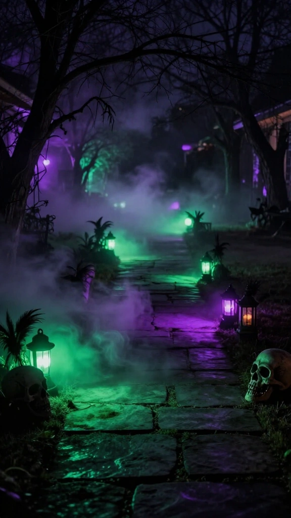 Fog machine pathway
