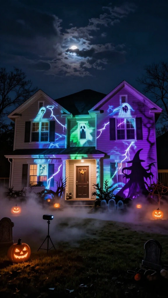 Projection mapping on your home