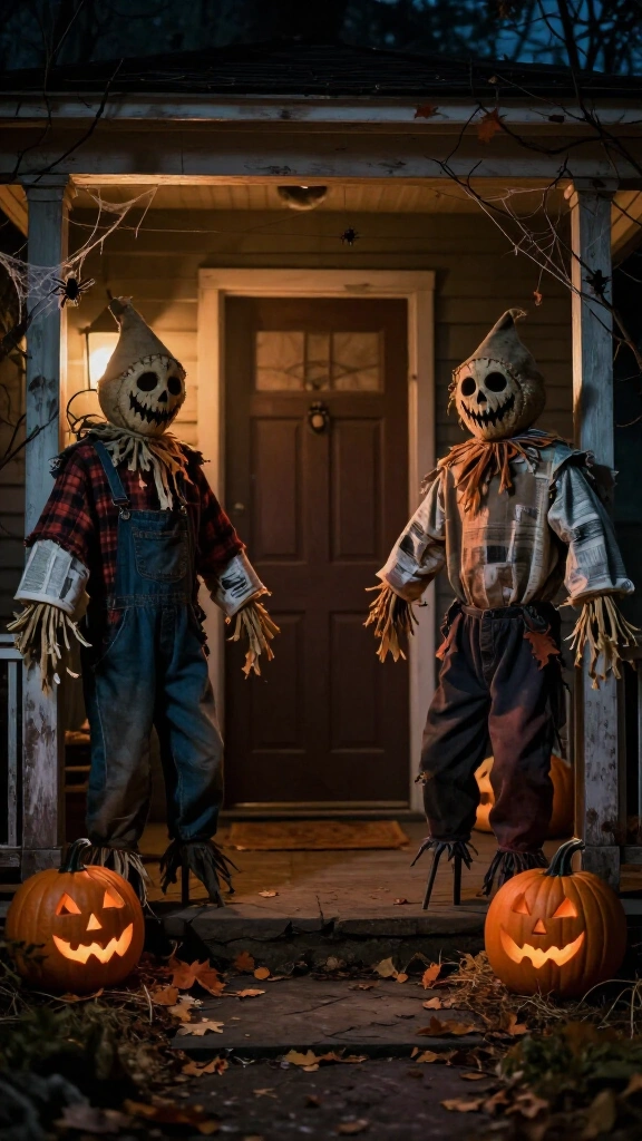 Sinister scarecrow sentinels