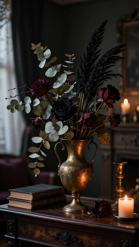 Haunted botanical arrangements