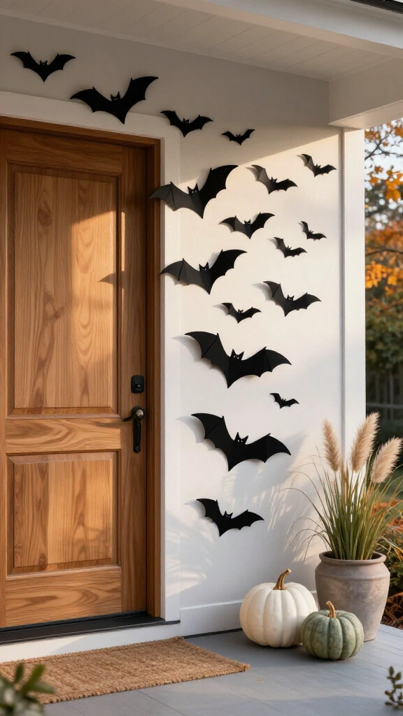 Minimalist bat swarm accent