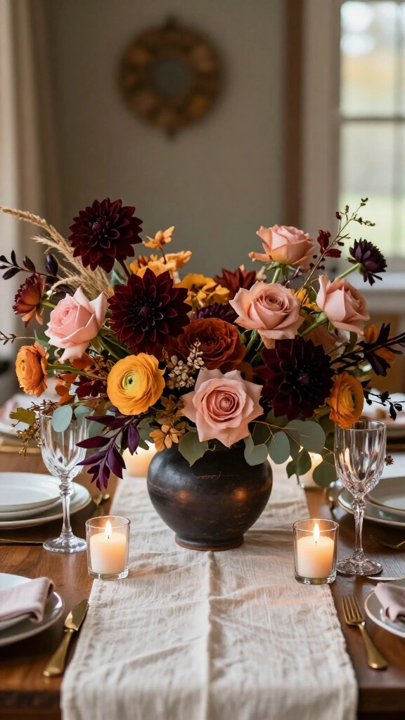 The statement floral arrangement