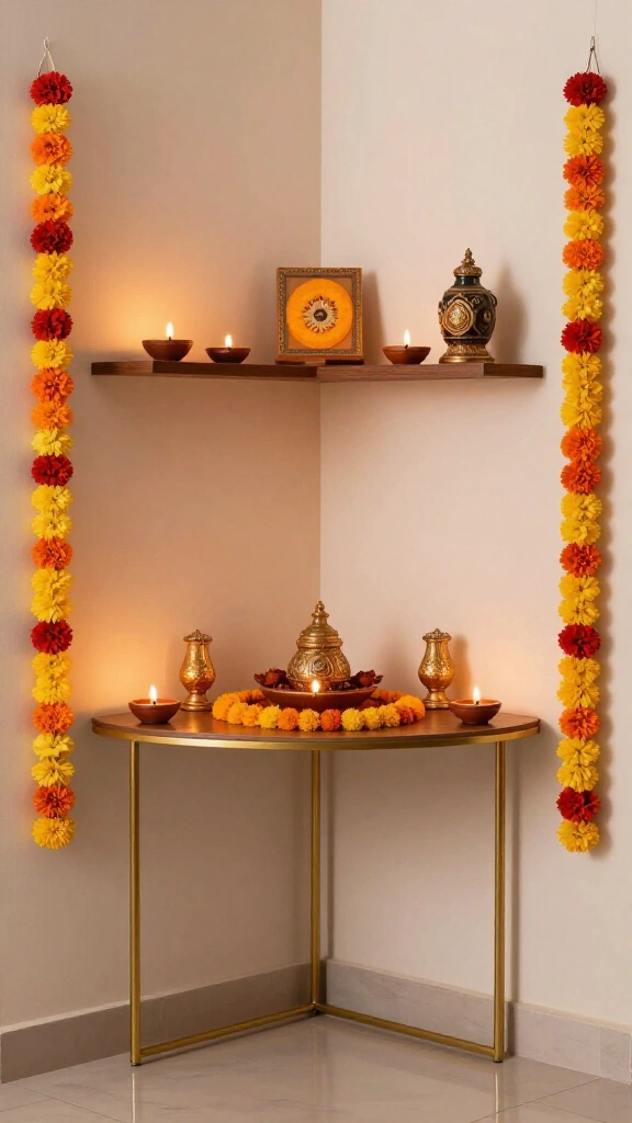 Style a Diwali Puja Corner With Intention