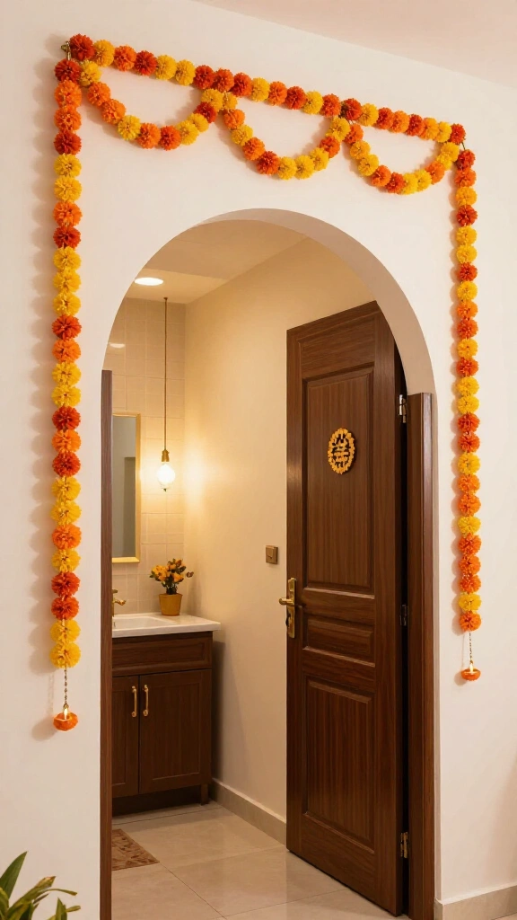 Use Torans (Door Hangings) Throughout the Home