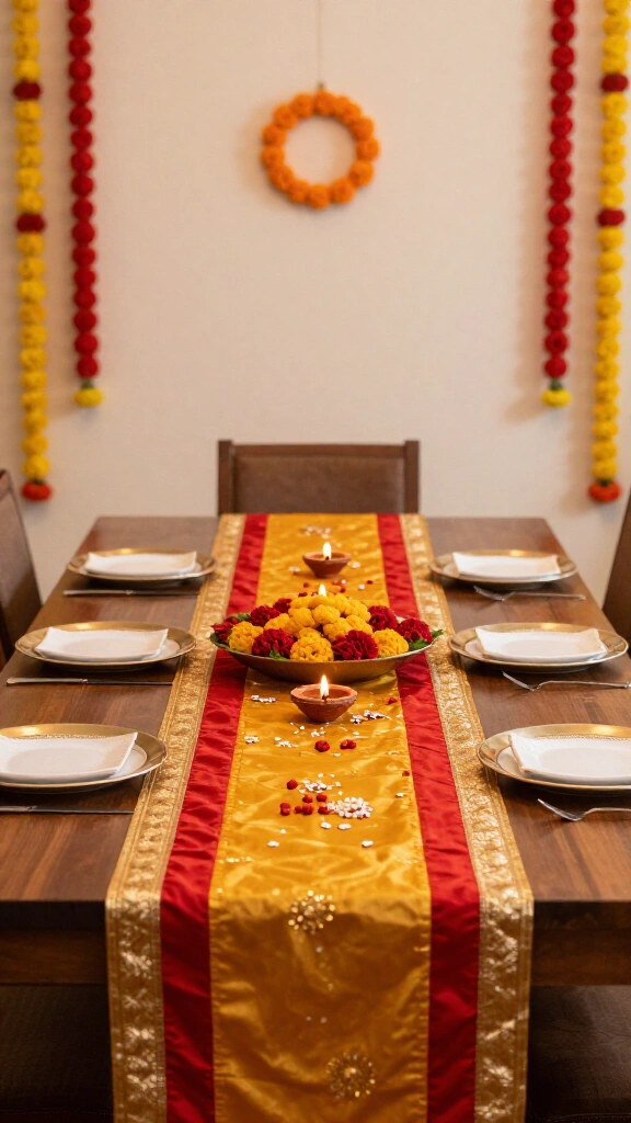 Transform Your Dining Table Into a Festive Centerpiece