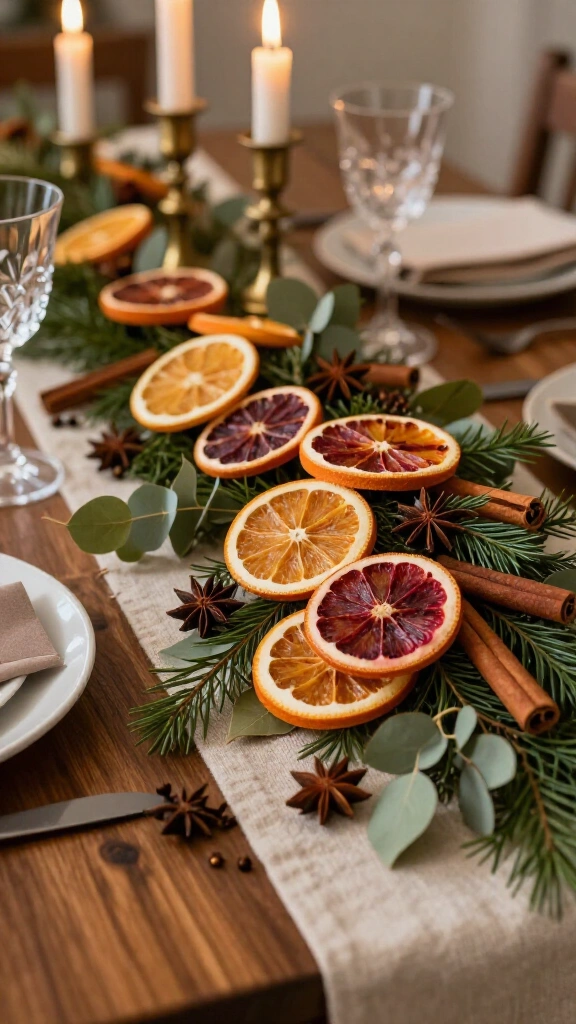 Sliced Citrus and Whole Clove Accents