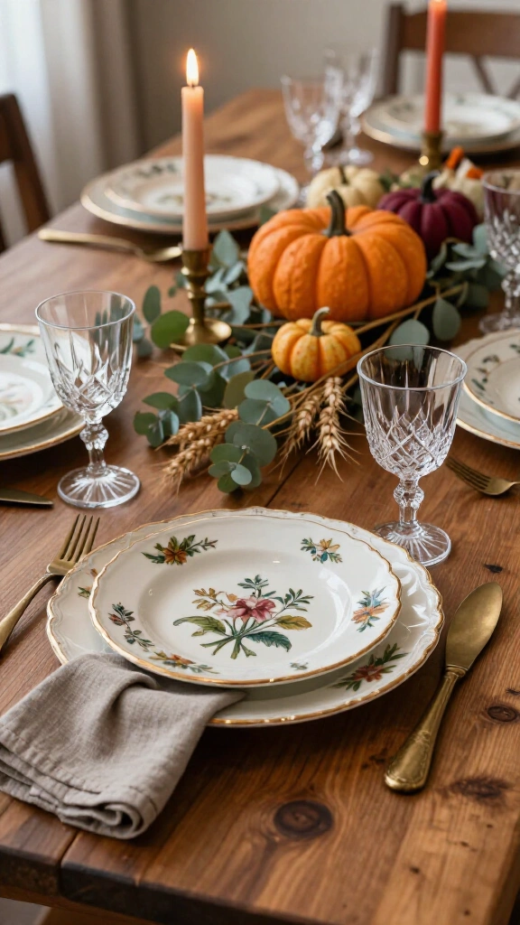Eclectic Vintage Floral China