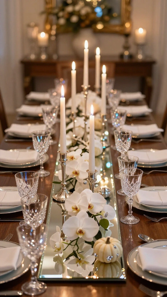 Crystal Glassware & Mirrored Glamour