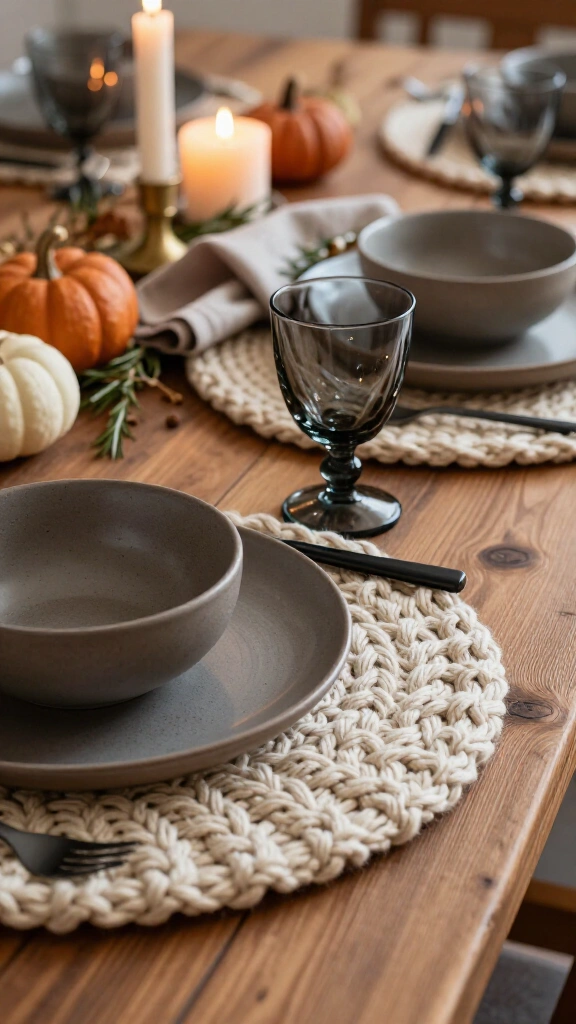 Cozy Sweater Knit Trivets & Stoneware